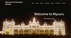 Desktop Screenshot of naveenmysore.com